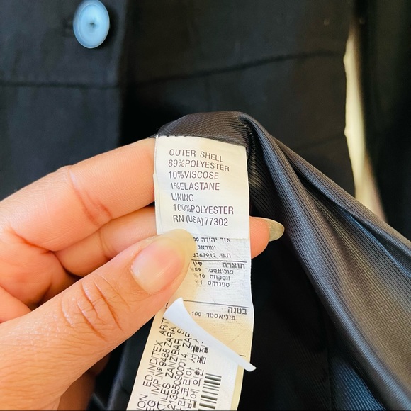 Zara Women’s Peacoat in Black size XS - Picture 9 of 11